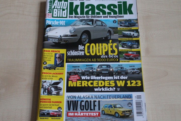 Deckblatt Auto Bild Klassik (09/2014)
